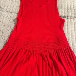 Market & Spruce Red Sleeveless Kids Dress